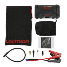 Lokithor JA301 Jump Starter / Booster 2000A + Powerbank 20000mAh + Compressor + Flashlight 4-in-1 Device