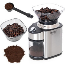 Camry CR 4443 coffee grinder Burr grinder Black,Silver