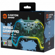 CANYON gamepad Brighter GP-02 Wired Crystal