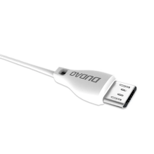 Dudao cable micro USB cable 2.4A 1m white (L4M 1m white)