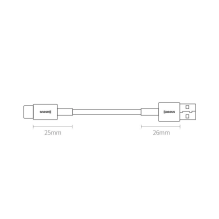 Baseus Superior USB – USB tipo C greito įkrovimo duomenų kabelis 66 W (11 V / 6 A) Huawei SuperCharge SCP 1 m juodas (CA