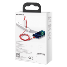 Baseus Superior USB - Lightning cable 2.4 A 1 m red (CALYS-A09)