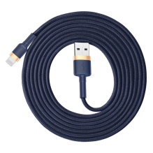 Baseus Cafule USB-A / Lightning 1.5A QC 3.0 cable 2 m - blue-gold