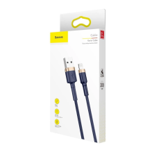 Baseus Cafule USB-A / Lightning 1.5A QC 3.0 cable 2 m - blue-gold