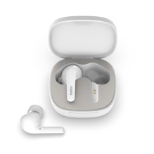 Belaidės Ausinės - Belkin SOUNDFORM Flow, Baltos