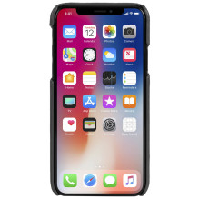 Krusell Sunne 2 kortelių dangtelis Apple iPhone XS Max vintage juodas Krusell Sunne 2 kortelių dangtelis Apple iPhone XS Max vintage juodas