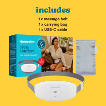 „Homedics WMH-200H Cycle Comfort“ šilumos ir vibracijos diržas