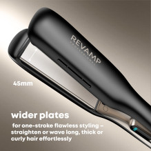 Revamp ST-3000-EU Enigma Wide Radiance Hair Straightener