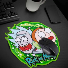 Ikigarsinis žaidimų pelės kilimėlis Rick &amp; Morty