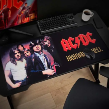 Ikigarsinis žaidimų pelės kilimėlis XXL AC / DC