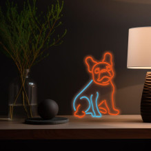 Manta SNL68MT Style Neon Lights Dog Prancūzų buldogas