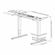 Sbox MD-223R Desk Motorized