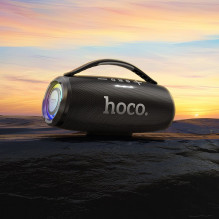 Bluetooth portable speaker Hoco HA4 Mini 30W black