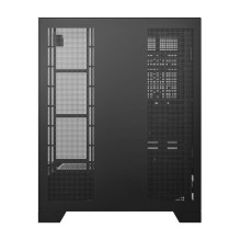 Darkflash DY450L kompiuterio dėklas be ventiliatorių (juodas)