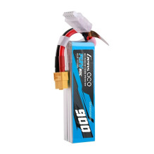 Lipo Gens Ace 900mAh 14.8V 80C 4S1P battery with XT60 connector