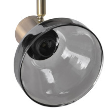 Activejet LISA triple spotlight black-gold ceiling wall lamp E14 wall lamp for living room