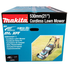 Makita DLM530Z lawn mower Walk behind lawn mower Battery Black, Blue