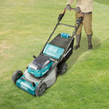 Makita DLM530Z lawn mower Walk behind lawn mower Battery Black, Blue