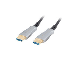 HDMI cord-Lanberg CA-HDMI-20FB-0500-BK 50 m 4K Optical Cable