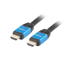 HDMI Laidas - Lanberg CA-HDMI-20CU-0018-BL 1.8 m 4K 18 Gbps Juodas