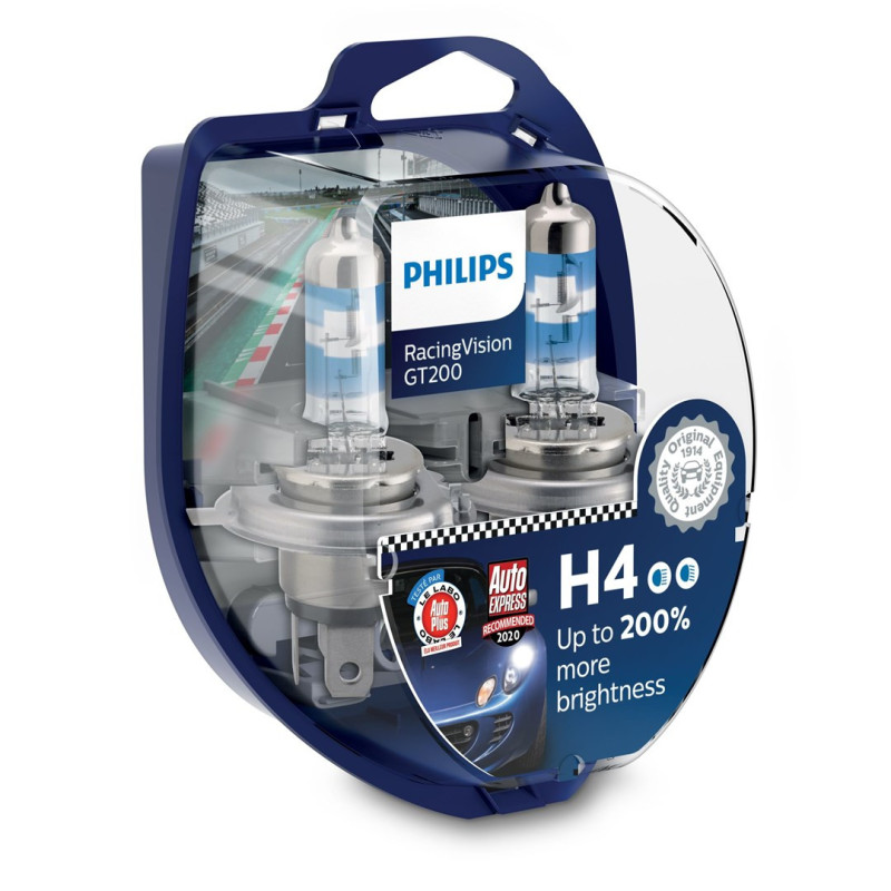 Priekinių žibintų lemputė - Philips H4 Pack Of 2 Priekinių žibintų lemputės