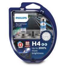 Priekinių žibintų lemputė - Philips H4 Pack Of 2 Priekinių žibintų lemputės