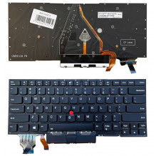 Klaviatūra LENOVO X1 Carbon Gen 8, su pašvietimu, su trackpoint, US