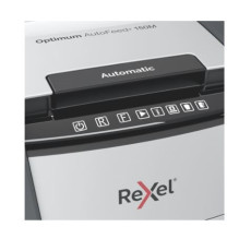 Rexel AutoFeed+ 150M automatinis smulkintuvas, P-5, mikro pjūvis (2x15mm), 150 lapų, 44 litrų šiukšliadėžė