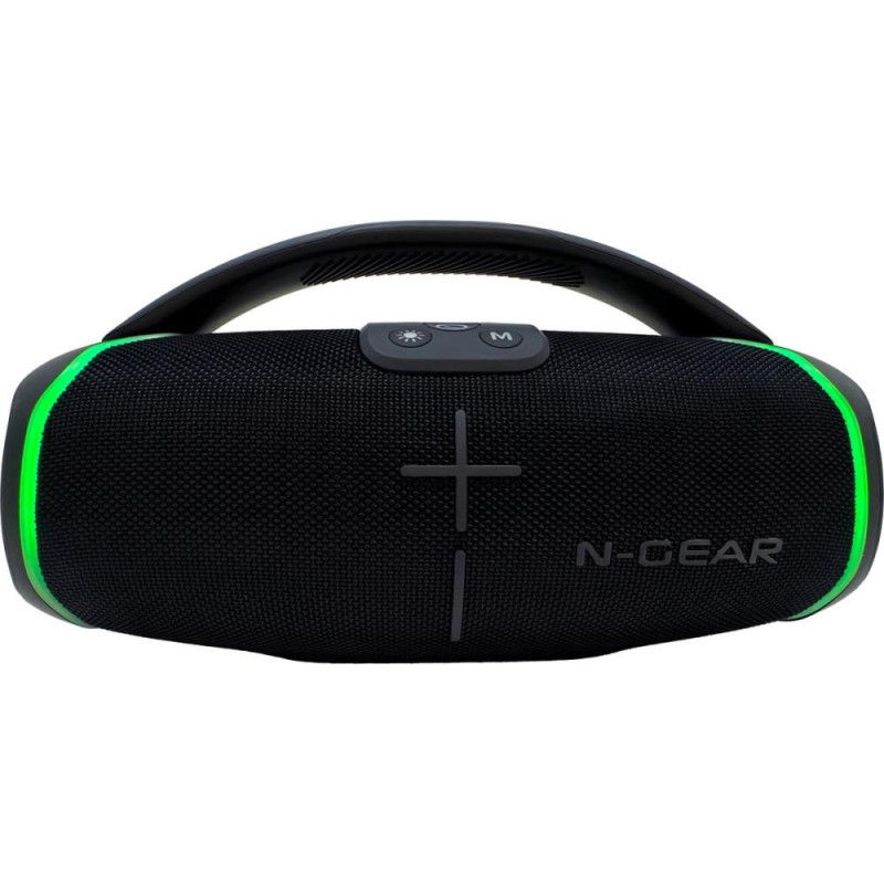 Nešiojamas garsiakalbis, N-GEAR, NRG200, juodas, nešiojamas / belaidis, Bluetooth, NRG200