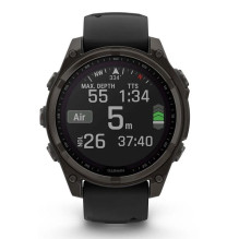 SMARTWATCH FENIX 8 SAPP. SAULES / JUODAS / PILKAS 010-02907-11 GARMIN