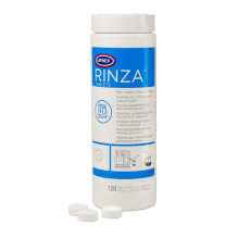 Urnex Rinza Tablets M61 Plaukų putplasčio valymo tabletės 120 vnt.