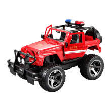 RC nuotolinio valdymo automobilis 1:12 Double Eagle Jeep (gaisrinė tarnyba) E549-003