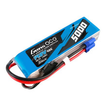 Gens ace G-Tech 5000mAh 14,8V 45C 4S1P Heli Lipo baterija su EC5 kištuku