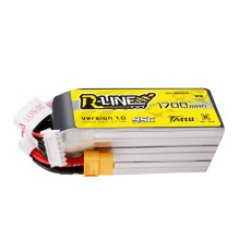 Tattu R-Line 22.2V 1700mAh 6S 95C Lipo baterija su XT60 kištuku