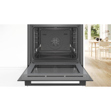 Bosch Serie 6 HRA5380B0 oven 71 L 3600 W Black, Stainless steel