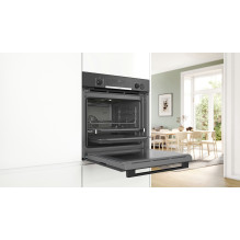 Bosch Serie 6 HRA5380B0 orkaitė 71 L 3600 W juoda, nerūdijantis plienas