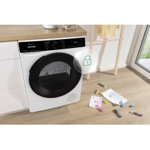 Gorenje DPNA92WIFI ​​džiovykla Laisvai pastatoma priekinė apkrova 9 kg A++ juoda, balta