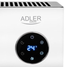 Convection heater Adler AD 7752 LCD with remote control White