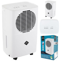 ELDOM Dehumidifier, 2 levels of air circulation, humidity indicator, 24h timer, power 205 W