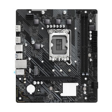 Mainboard, ASROCK, Intel H610, LGA1700, Micro-ATX, Memory DDR4, Memory slots 2, 1xPCI-Express 3.0 1x, 1xPCI-Express 4.0 