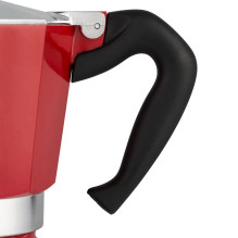 Bialetti Moka Express Winter Wonderland 3TZ cafe 140 ml raudona, sidabrinė