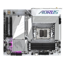 GIGABYTE B650E AORUS ELITE X AX ICE Motherboard - AMD Ryzen 9000 Series CPUs, 12+2+2 Phases VRM, up to 8000MHz DDR5 (OC)