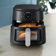 Philips 2000 series NA231 / 00 Airfryer 6,2 L (sidabras)