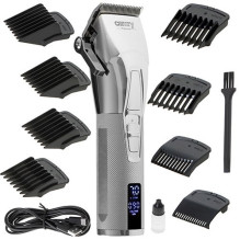 Hair clipper CAMRY CR 2835s with LCD display Silver