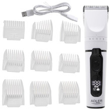 Hair clipper ADLER AD 2839 with LED display White