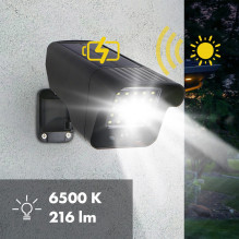 SOL1803S Dummy Solar CCTV Camera - Flashing LED Motion Sensor LED Security Surveillance Professional IP65 Home Office Wa