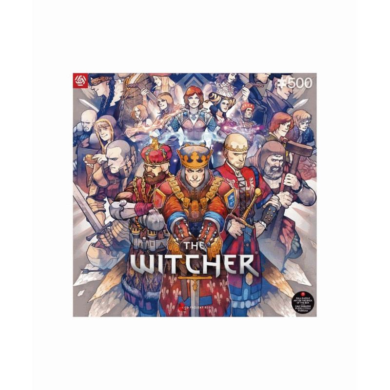 Good Loot Gaming Puzzle: The Witcher Northern Realms (500 pieces)