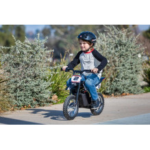 Razor MX125 Dirt Rocket electric scooter 1 seat(s) 13 km / h Blueberry, Chrome, White