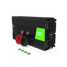 Green Cell INV21 maitinimo adapteris / inverteris Auto 6000 W Black