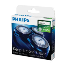 Philips HQ900 Series Shaving Heads HQ56 / 50 Recyclable CloseCut replacement shaver heads